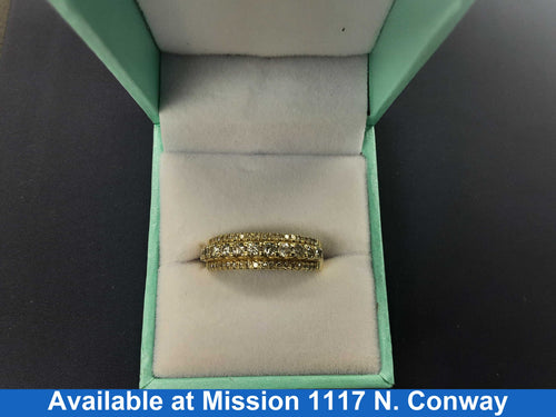 Ring - Wedding Band - Yellow Gold 14k (.585) 3.8 grams Size 20