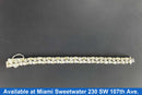 Tennis Bracelet - White Gold 14k (.585) 38.4 grams 7 inch