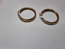 Bangle Earrings - Yellow Gold 14k (.585) 4.9 grams