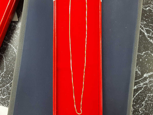 Box Chain - Yellow Gold 10k (.417) 3.4 grams 1 inch