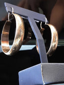 Bangle Earring Yellow Gold 10k (.417)