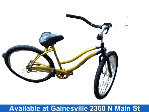 Sun Nexus 3 Yellow Cruiser Bike