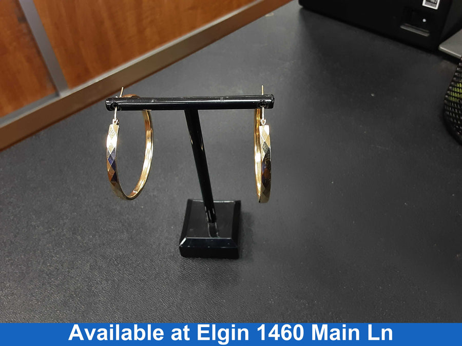 Bangle Earrings - Yellow Gold 14k (.585) 7.5 grams