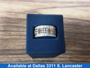 Ring - Wedding Band - White Gold 10k (.417) 7.3 grams Size 8