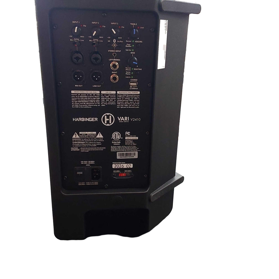 Harbinger V2410 Black PA / Band Speaker