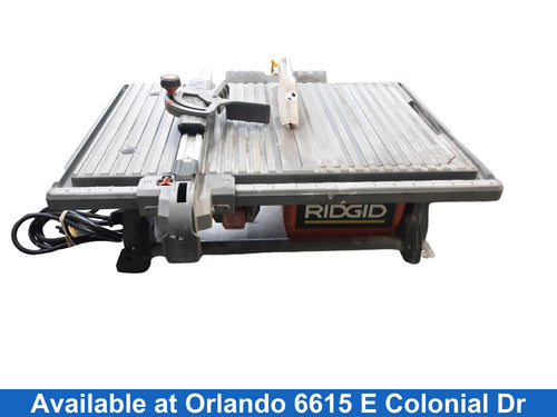 Ridgid R40211cn Orange Corded Tile Saw