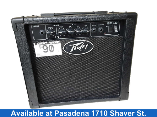 Peavey Solo Black Guitar Amplifier