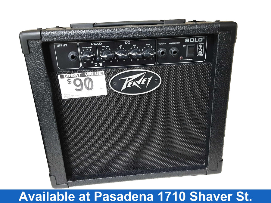 Peavey Solo Black Guitar Amplifier