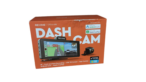 Rexing Pcduo-686 Black Radar Detector / Dash Cam