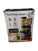 Slow Juicer E-18 Black Small Kitchen Appliance