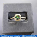 Women's Ring - Solitaire - Silver 2.8 grams Size 6.5