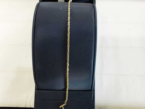 Rope Bracelet - Yellow Gold 10k (.417) 3.4 grams 7 inch