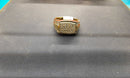 Men's Ring - Yellow Gold 14k (.585) 9.7 grams Size 9.5
