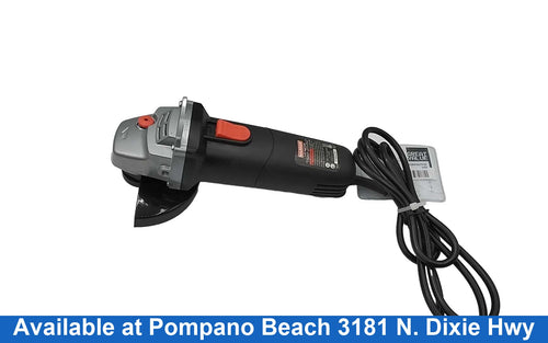 Warrior 4-1/2 Angle Grinder Black Corded Grinder