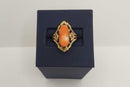 Women's Ring - Yellow Gold 10k (.417) 3.095 grams Size 7