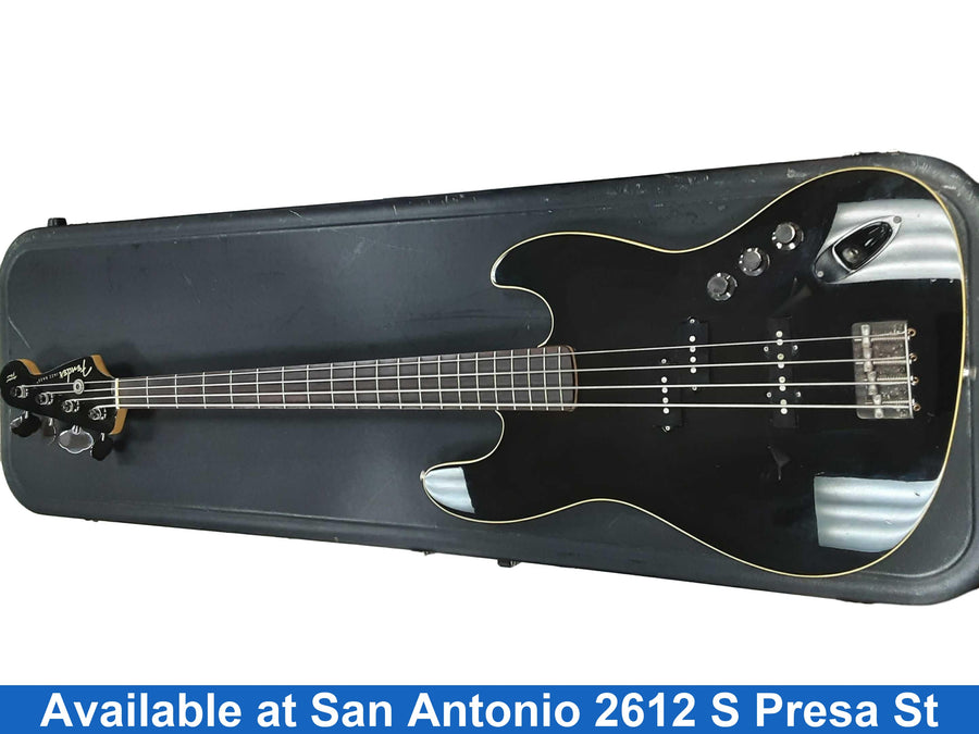 Fender Areodyme Jazz Black Bass Guitar