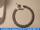 Tennis Bracelet - Silver 18.8 grams 8 inch