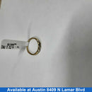 Men's Ring - Yellow Gold 10k (.417) 1.4 grams Size 9