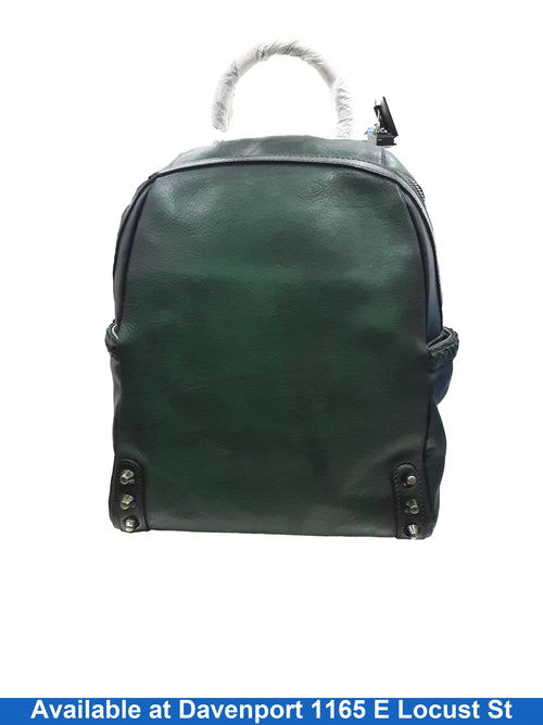 Ivtg Backpack Green Purse / Handbag