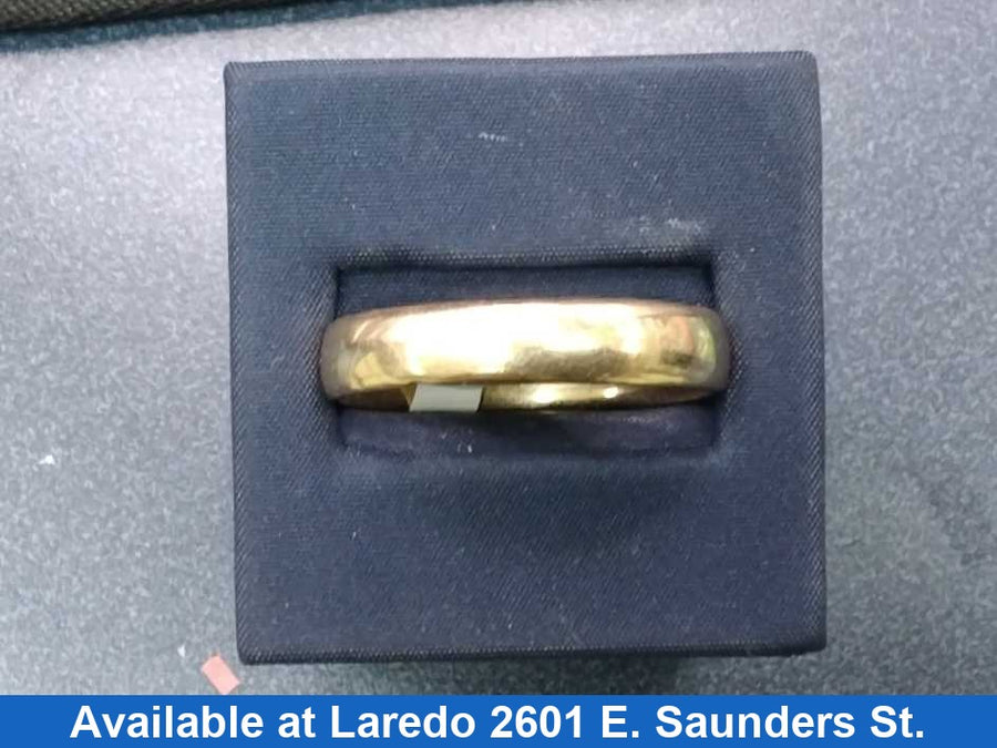 Ring - Wedding Band - Yellow Gold 14k (.585) 8.6 grams Size 14