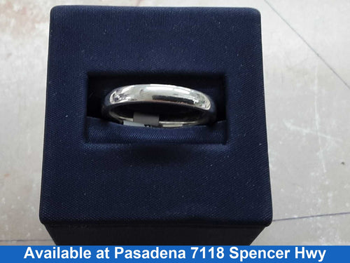 Ring - Wedding Band - Silver 3.7 grams Size 20