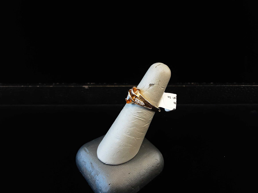 Women's Ring - High School Ring - Yellow Gold 14k (.585) 3.5 grams Size 10