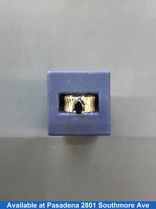 Women's Ring - Yellow Gold 14k (.585) 8.1 grams Size 10.5