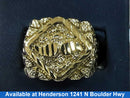 Men's Ring - Yellow Gold 10k (.417) 7.2 Grams Size 14