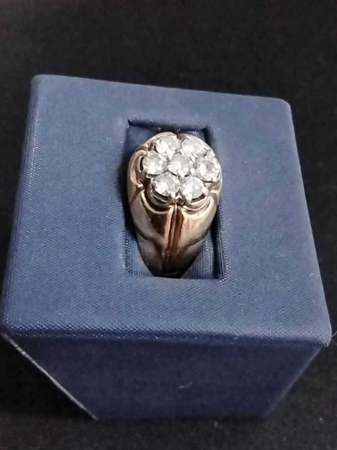 Men's Ring - Yellow Gold 14k (.585) 5.8 grams Size 7