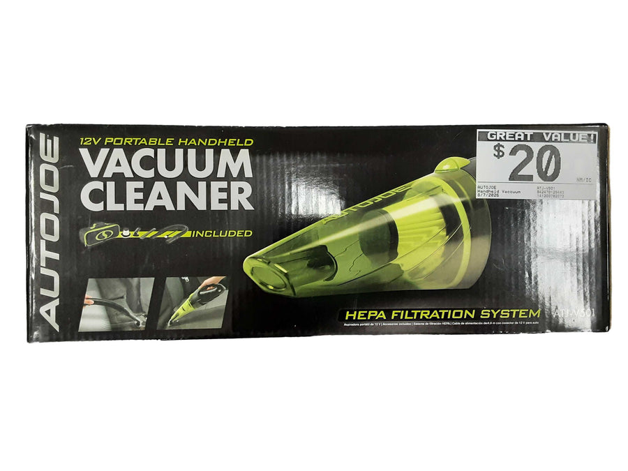 Autojoe Atj-v501 Green Handheld Vacuum Cleaner