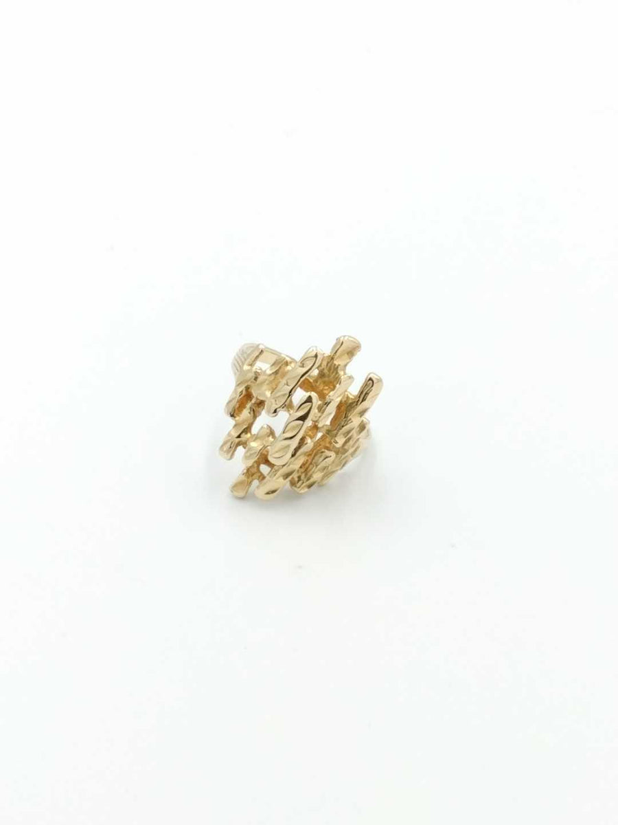 Women's Ring - Yellow Gold 14k (.585) 4.4 grams Size 6.5