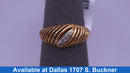 Women's Ring - Yellow Gold 10k (.417) 1.7 grams Size 4