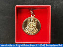 Religious Pendant - Yellow Gold 18k (.750) 4.7 grams