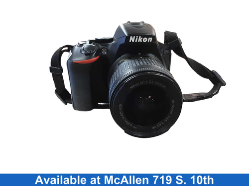 Nikon D5600 Black Digital Camera