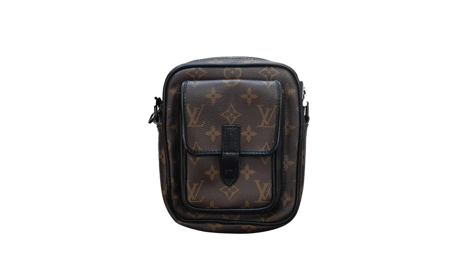 Louis Vuitton Christopher Wearable Wallet Brown Purse / Handbag