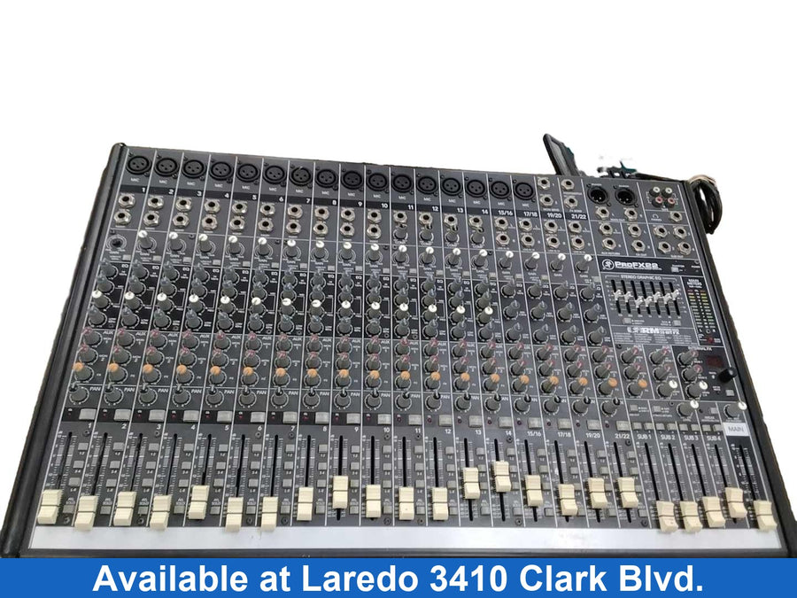 Mackie Profx22 Black Analog Mixer
