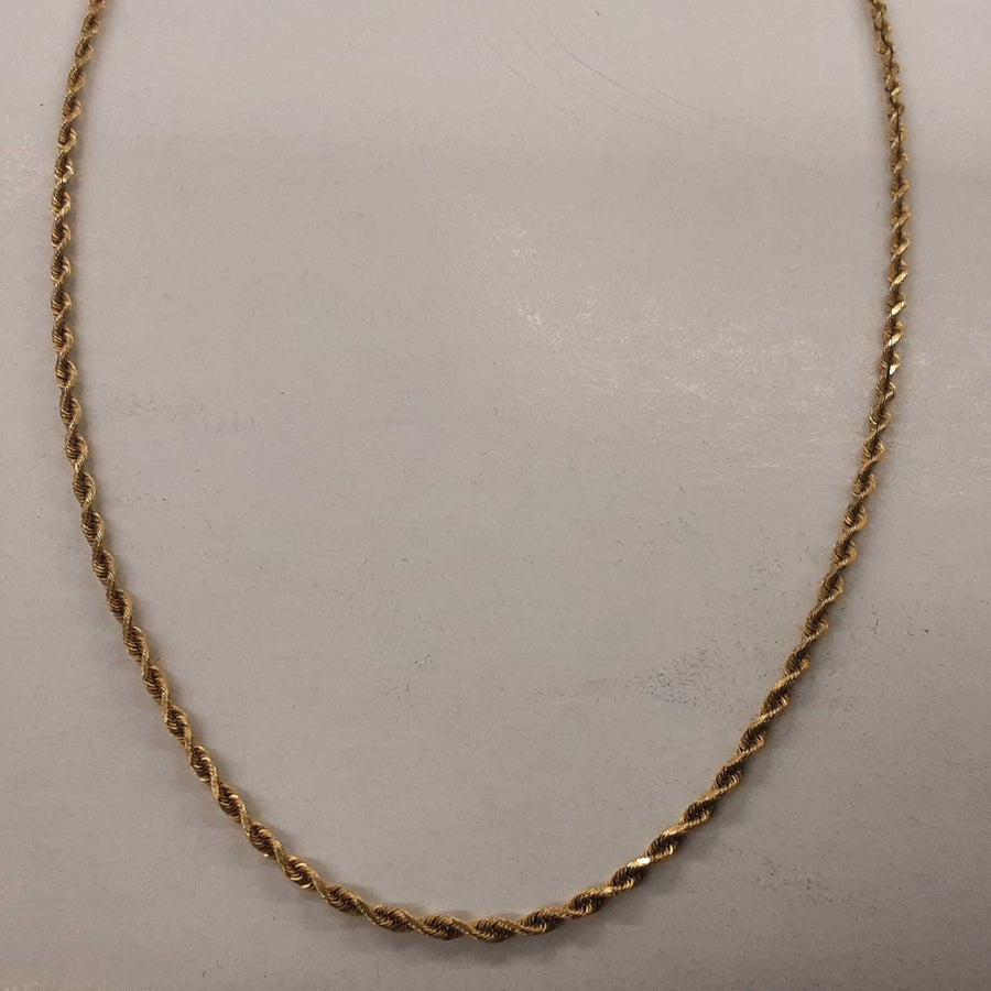 Rope Chain - Yellow Gold 14k (.585) 7 grams 20 inch