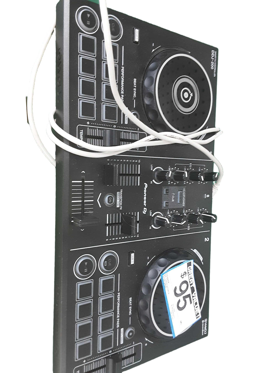Pioneer Ddj-200 Black DJ Controller