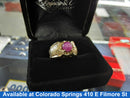Men's Ring - Yellow Gold 10k (.417) 4.8 grams Size 8.5