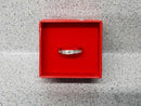 Ring - Wedding Band - White Gold 14k (.585) 2.5 grams Size 7.5