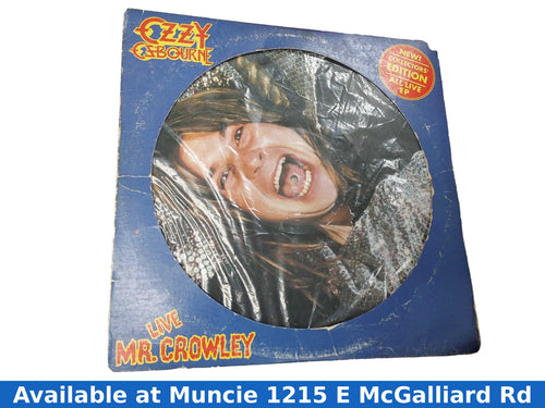 Ozzy Ozbourne Live Mr Crowley Black Other Collectible