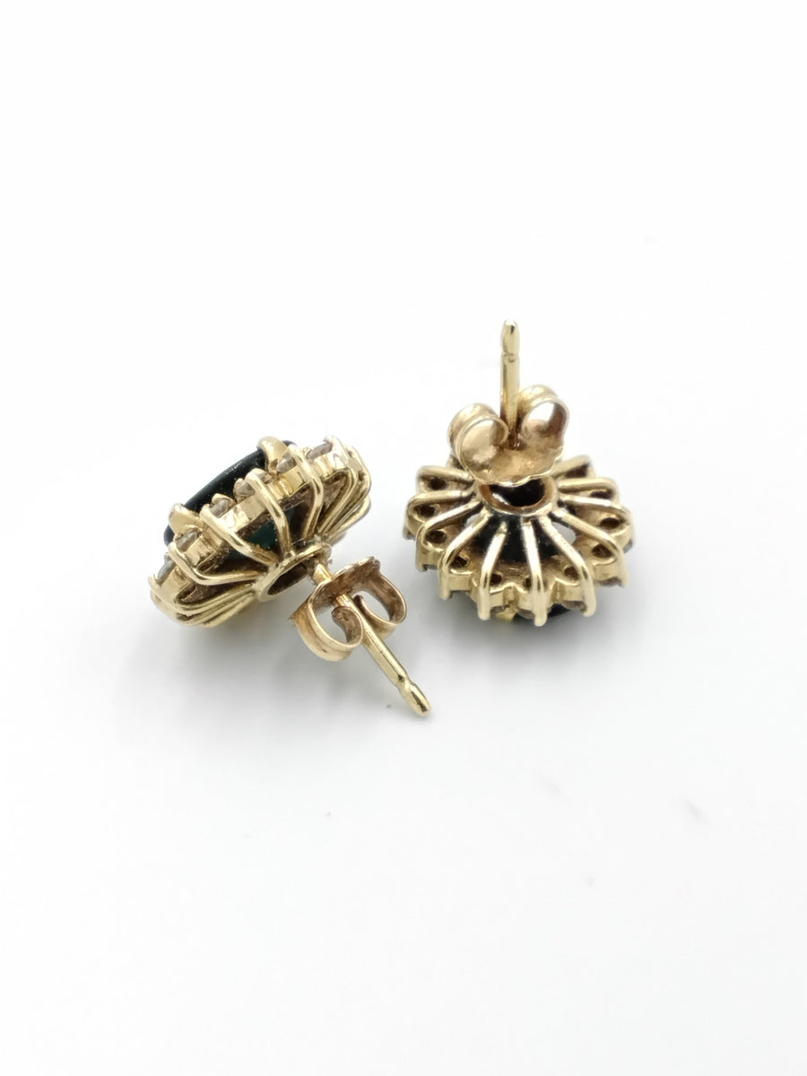 Earrings - Yellow Gold 14k (.585) 4.3 grams