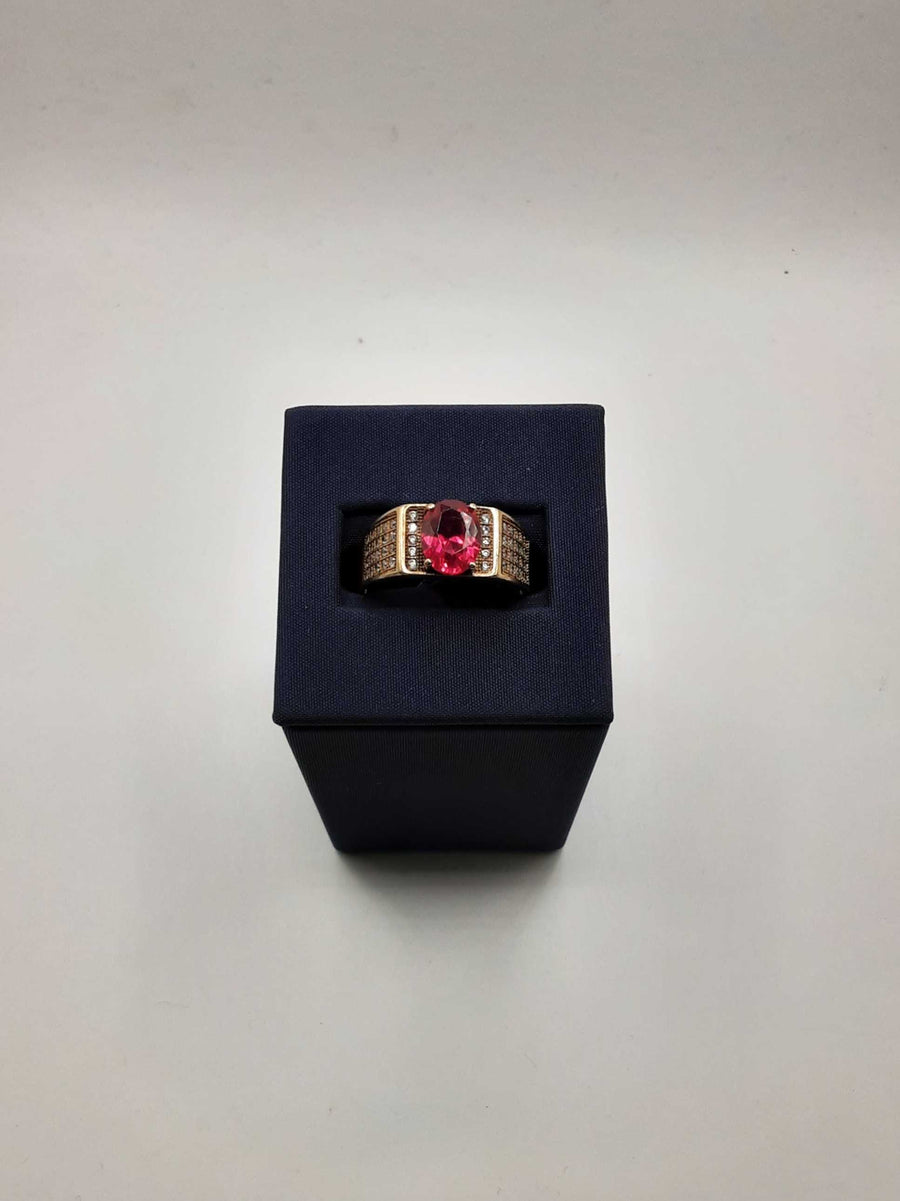 Men's Ring - Yellow Gold 10k (.417) 4 Grams Size 11