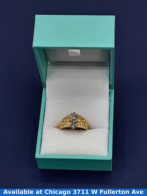 Women's Ring - Yellow Gold 14k (.585) 2.8 grams Size 4