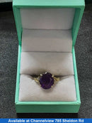 Women's Ring - Yellow Gold 10k (.417) 2.7 grams Size 6