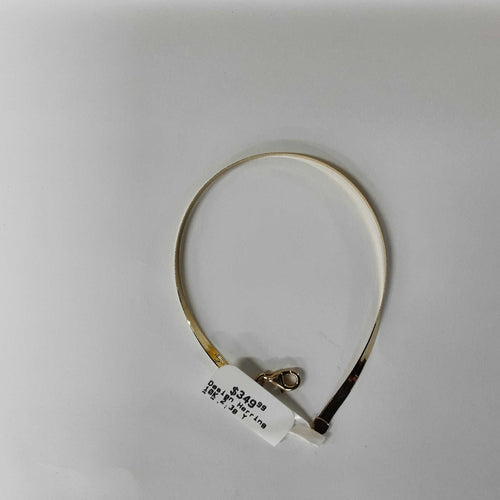 Herringbone Bracelet - Yellow Gold 10k (.417) 2.3 grams 4 inch