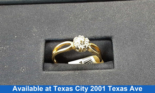 Women's Ring - Yellow Gold 14k (.585) 1.5 grams Size 6