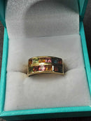 Women's Ring - Yellow Gold 14k (.585) 4.2 grams Size 7