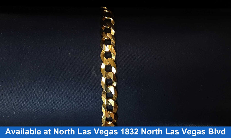 Cuban Link Bracelet - Yellow Gold 14k (.585) 15.9 grams 10 inch