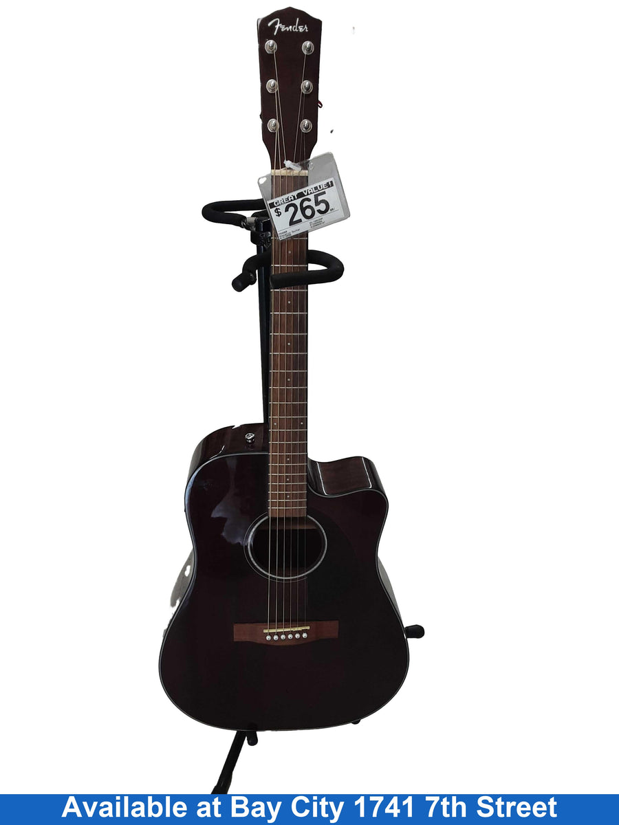 Fender Cd-140sceam Brown Acoustic Classic Guitar